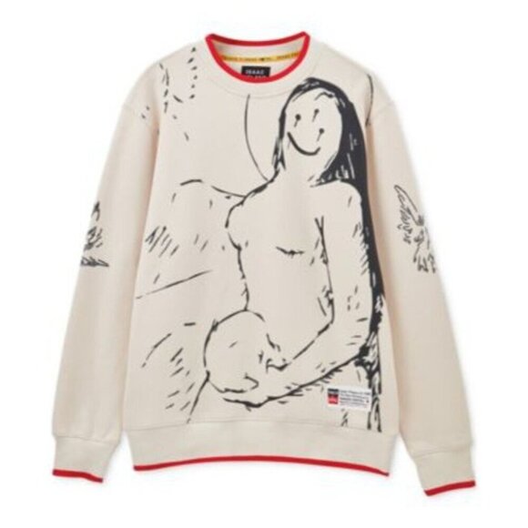 TANGO HOTEL Men's Isaac Pelayo Crewneck Graphic Sweatshirt M NWT - Picture 1 of 4